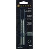 Cross Selectip Rollerball Pen Refill, Medium, 2/PK, Black Ink PK CRO85232